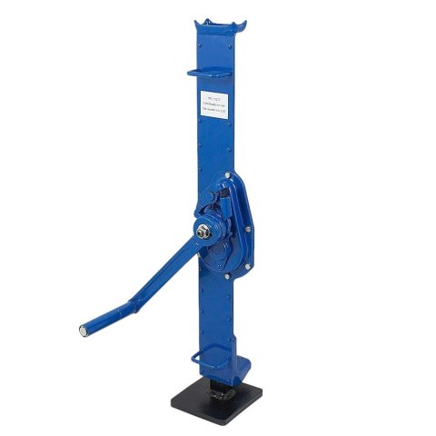 Podnośnik korbowy 1500kg 6-90cm podwójna zapadka warsztat