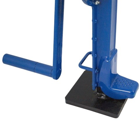 Podnośnik korbowy 1500kg 6-90cm podwójna zapadka warsztat