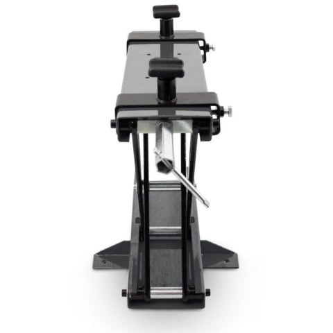 Podnośnik motocyklowy nożycowy platformowy 500 kg regulowany z korbą