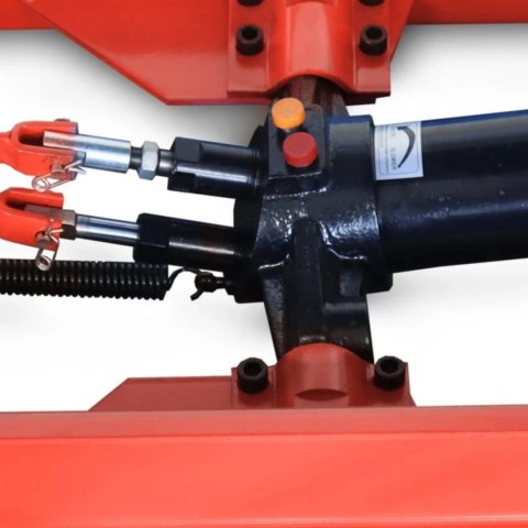 Podnośnik motocyklowy platforma podnośnik hydrauliczny 460 kg czerwony