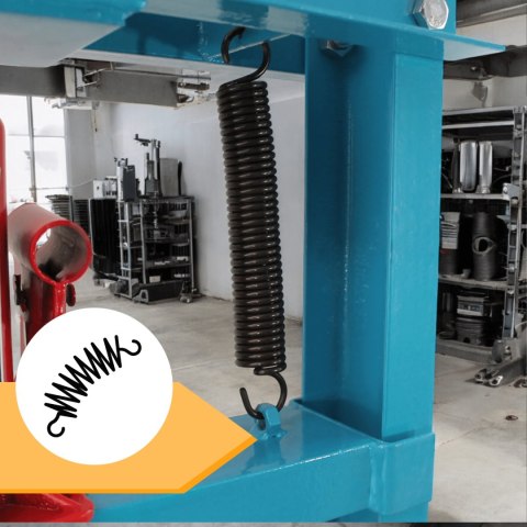 Prasa hydrauliczna 12 ton warsztatowa stalowa regulowana 17-80cm bituxx