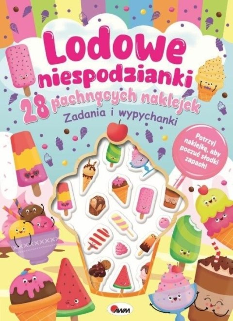 28 PACHNĄCYCH NAKLEJEK LODOWE