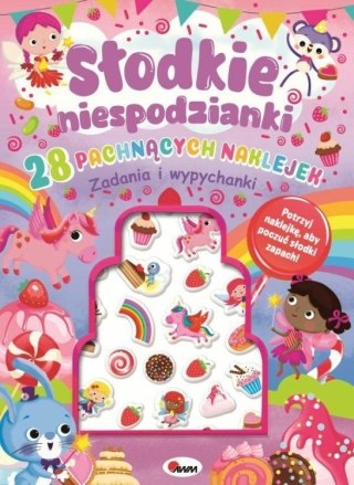 28 PACHNĄCYCH NAKLEJEK SŁODKIE