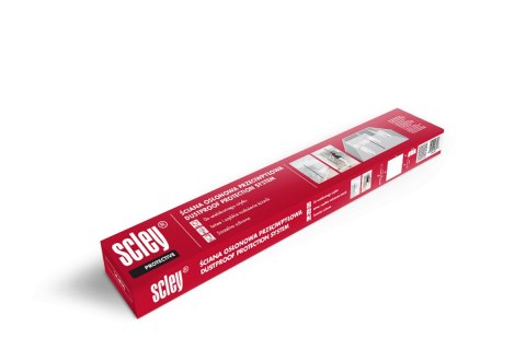 Ściana osłonowa przeciwpyłowa SCLEY 3,9m x 5m
