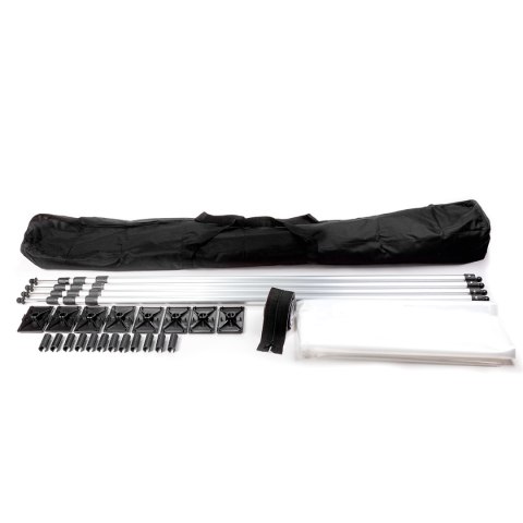 Ściana osłonowa przeciwpyłowa SCLEY 3,9m x 5m