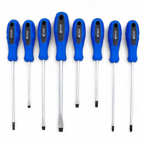 Zestaw wkrętaków i bitów 100 el. Torx PH PZ SL Hex z grzechotką magnetyczne