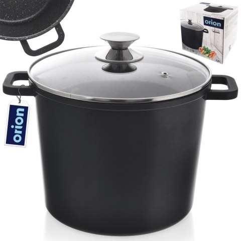 Garnek Granitowy ORION GRANDE Wysoki 25 cm 7,6 L Indukcja Piekarnik