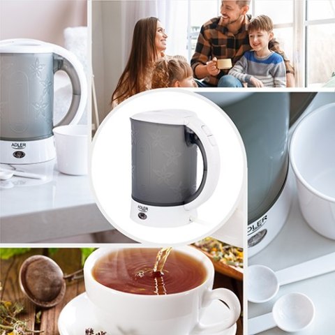 AD 1268 Czajnik plastikowy 0,6 l - travel