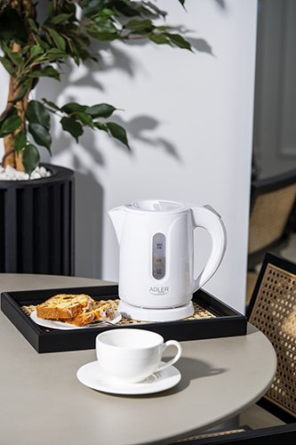 AD 1371 white Czajnik plastikowy 0,8 l