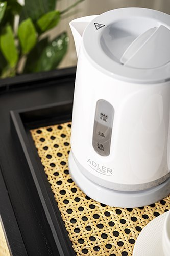 AD 1371 white Czajnik plastikowy 0,8 l