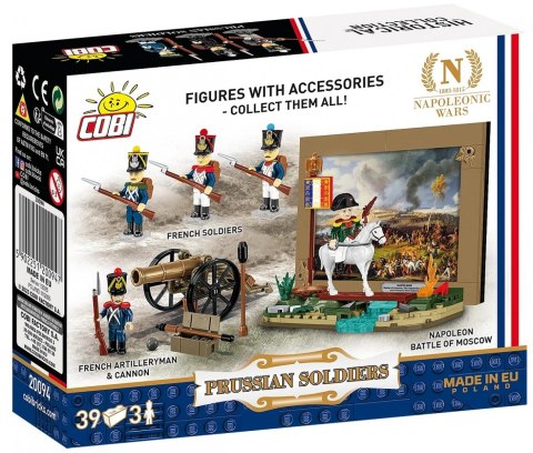 Klocki Żołnierze pruscy 39 elementów