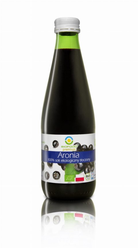 SOK Z ARONII BEZGLUTENOWY NFC BIO 300 ml - BIO FOOD