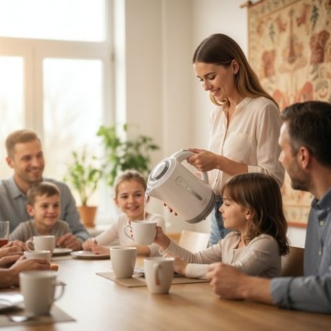 AD 1244 Czajnik plastikowy 2,5 l