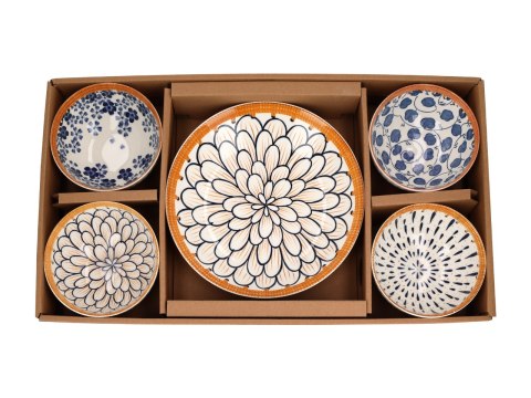 Kpl. 4 miseczek + talerz