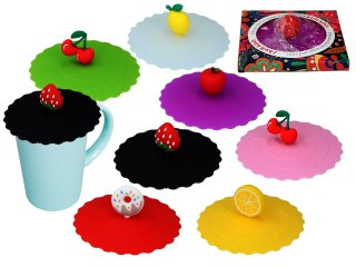 Przykrywka silikonowa do kubka (mix wzorów)