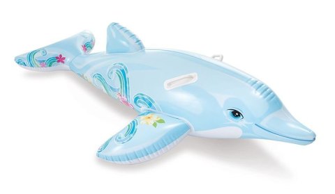 Zabawka dmuchana do pływania DELFIN 175x66 cm INTEX 58535