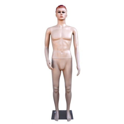 Manekin Męski Wystawowy Pełnopostaciowy 185 cm Ruchomy Naturalny