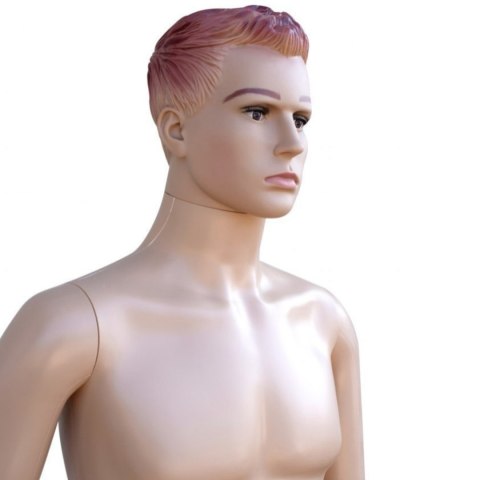 Manekin Męski Wystawowy Pełnopostaciowy 185 cm Ruchomy Naturalny