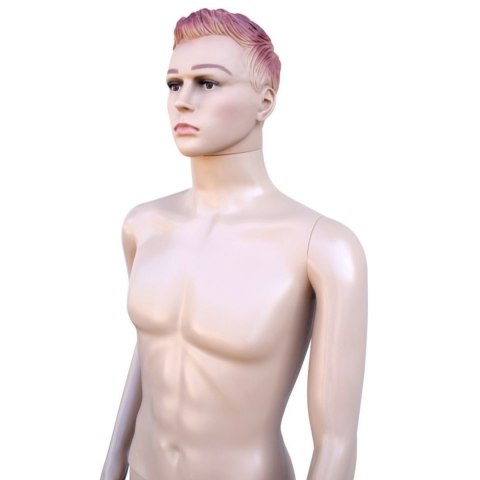 Manekin Męski Wystawowy Pełnopostaciowy 185 cm Ruchomy Naturalny
