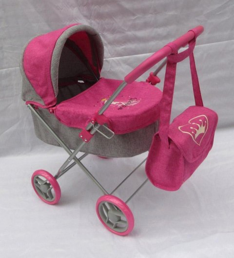 ND21_107210 Wózek głęboki z torbą dla lalek Princess