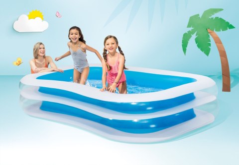 Basen ogrodowy rodzinny 262x175x56 cm INTEX 56483