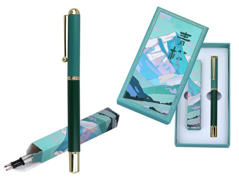 Długopis z zapasowymi wkładami