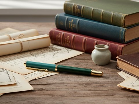 Długopis z zapasowymi wkładami