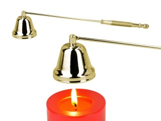 Gasidło do świec (kolor złoty)