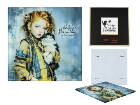 Podkładka szklana - N. Bonilla (CARMANI)