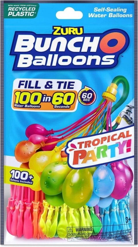 Balony wodne tropical party