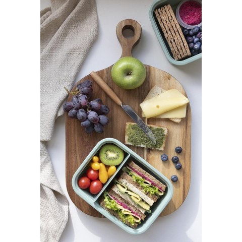 Pojemnik na żywność Dual Curver, Szczelna przykrywka, Posiada wentyl w pokrywie, 100% z recyklingu, Można używać w mikrofalówce,