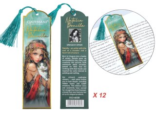 Kpl. 12 zakładek do książki - N. Bonilla, Kocie opowieści Clary (CARMANI)