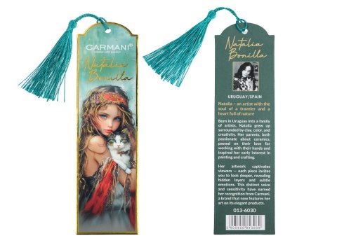 Kpl. 12 zakładek do książki - N. Bonilla, Kocie opowieści Clary (CARMANI)