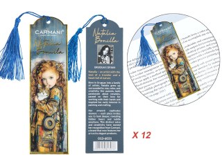 Kpl. 12 zakładek do książki - N. Bonilla, Kocie opowieści Mii (CARMANI)