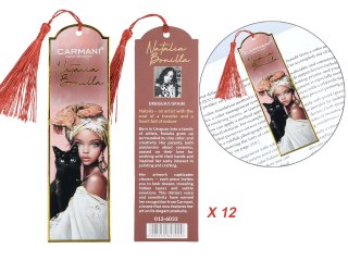 Kpl. 12 zakładek do książki - N. Bonilla, Kocie opowieści Neli (CARMANI)