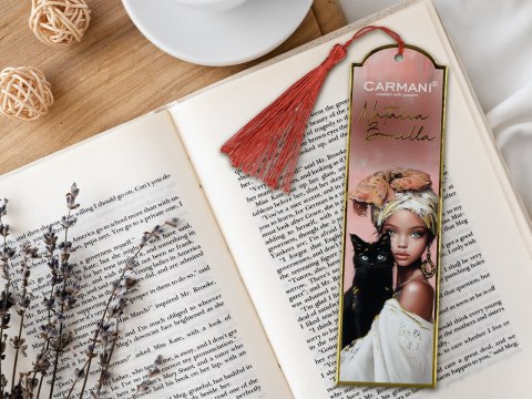 Kpl. 12 zakładek do książki - N. Bonilla, Kocie opowieści Neli (CARMANI)