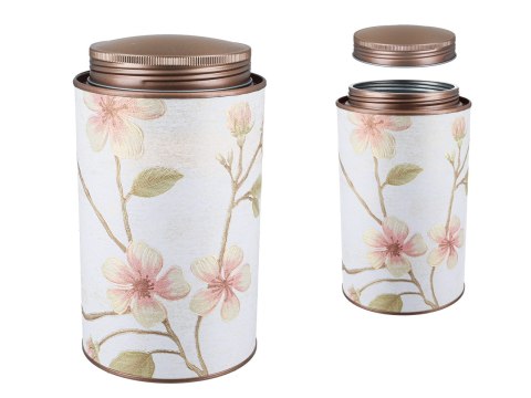 Puszka na herbatę (1 z 5 kolorów do wyboru)