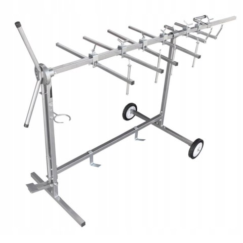 Stojak lakierniczy obrotowy samochodowy 6 ramienny regulowany 220 cm