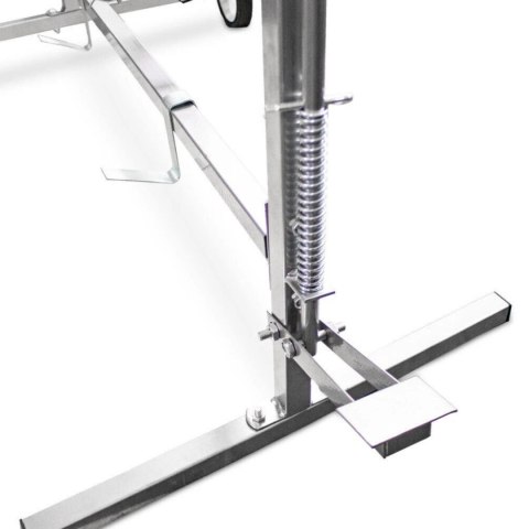 Stojak lakierniczy obrotowy samochodowy 6 ramienny regulowany 220 cm