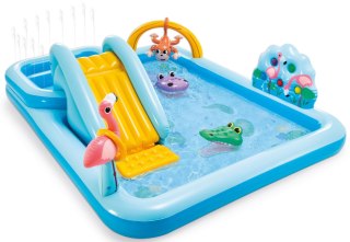 Super plac zabaw dżungla z basenem i zjeżdżalnią INTEX 57161