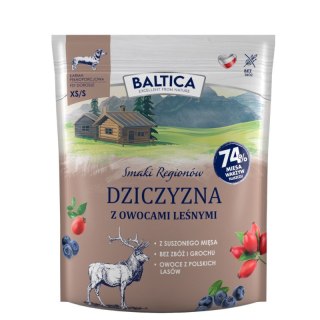 BALTICA SMAKI REGIONÓW Dziczyzna z owocami leśnymi XS / S 1kg