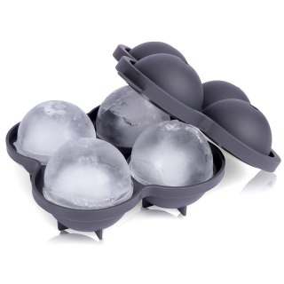 Forma do Kostek Lodu EXCELLENT Kule 8 cm Silikonowa na 4 szt.