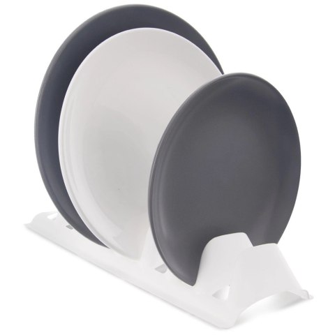 Stojak na Pokrywki Talerze Biały Organizer Szafka 8 szt. 29,5 cm ORION