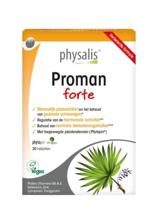 TABLETKI NA UKŁAD MOCZOWY (PROMAN FORTE) 30 szt. - PHYSALIS