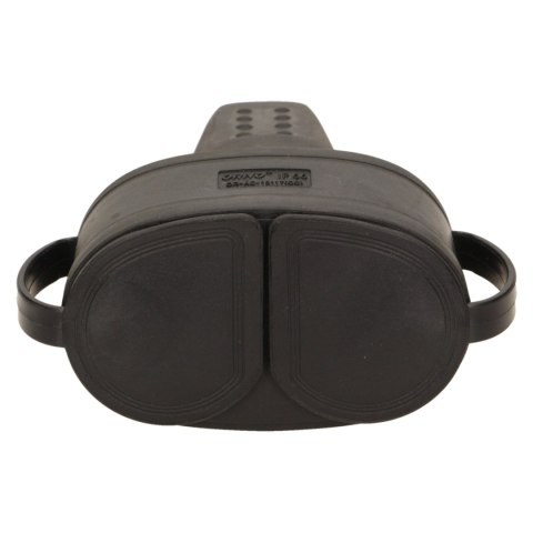 Hermetyczne, podwójne gniazdo gumowe 2P+Z, IP44, wersja schuko