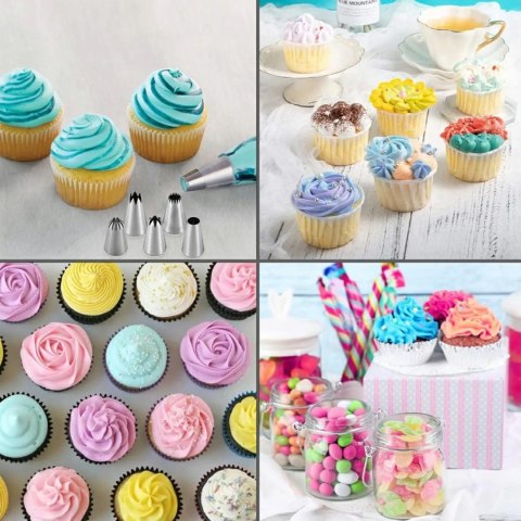 AG406G Zestaw 24 tylek cukierniczych