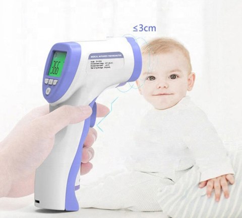 AG458E Termometr bezdotykowy podczerwień