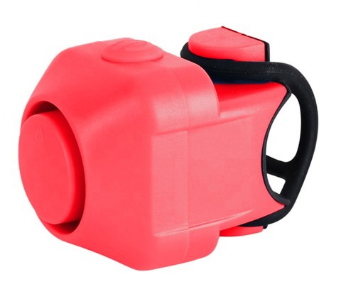 AG496C Dzwonek rowerowy elektryczny red
