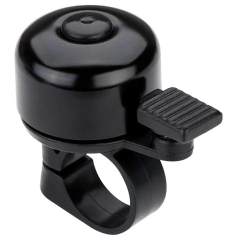 AG496A Metalowy dzwonek rowerowy czarny
