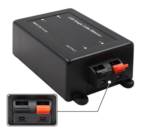 AG752A Sterownik led 12v radiowy pilot